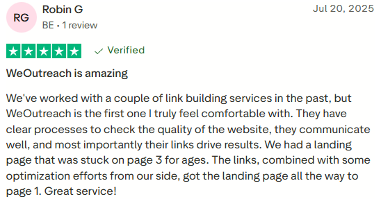 Client review
